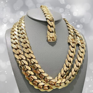 18Kt Gold Chain Duo