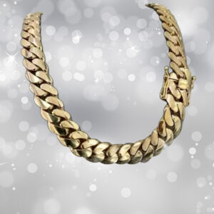 18Kt Gold Thick Chain